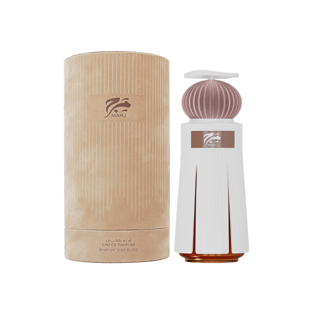 Ahmed Al Maghribi Marj: frasco y caja (presentación original)