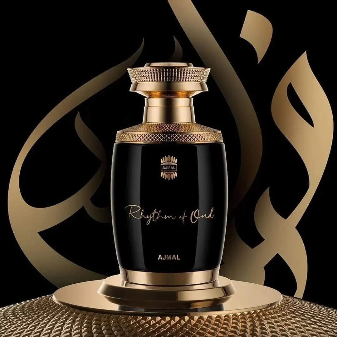 Frasco de Ajmal Rhythm of Oud (vista completa)
