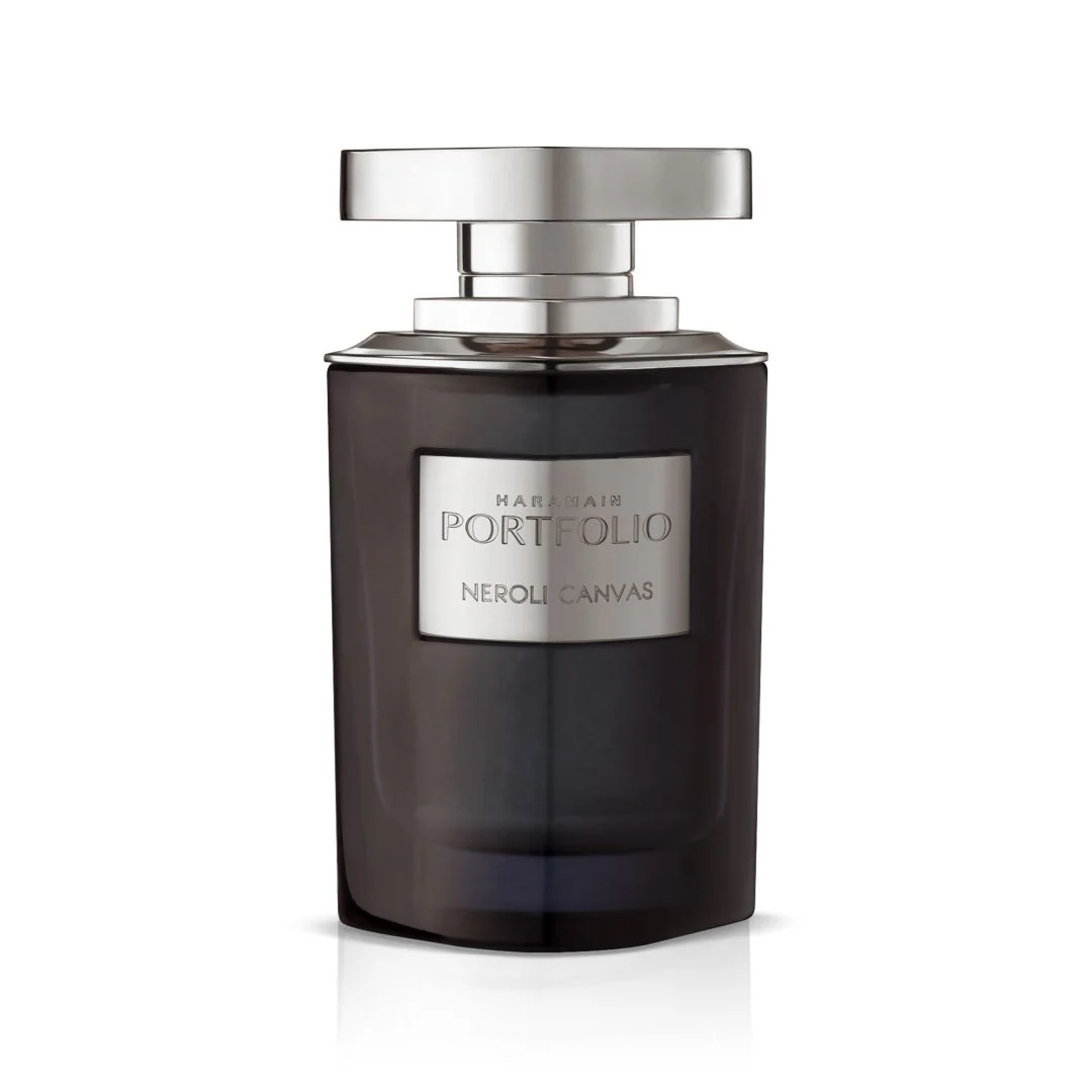 Frasco de Al Haramain Portfolio Neroli Canvas (vista completa)