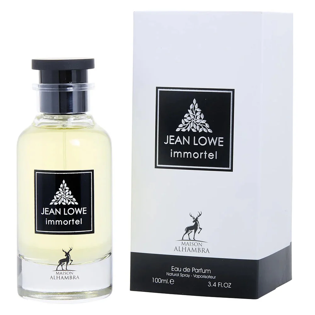 Maison Alhambra Jean Lowe Immortal con frasco y caja (presentación)