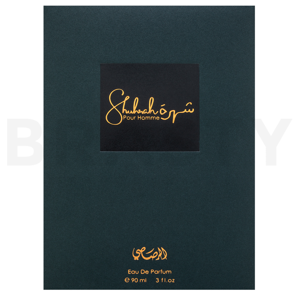 Caja del perfume Rasasi Shuhrah Pour Homme (estuche original)